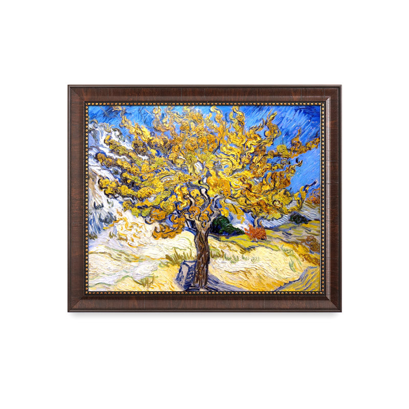 «The Mulberry Tree» par Vincent Van Gogh, reproduction d'art par Vincent Van Gogh - reproduction sur toile, H 20 po x l 16 po