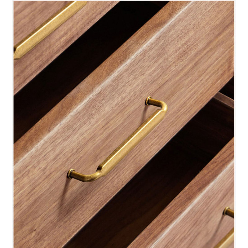 3 3/4" Center Bar Pull Multipack, Antique Brass