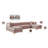 Graham 132" Wide Velvet Symmetrical Modular Sofa & Chaise-755935436