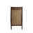 Savannah Alum. Extended Back Side Chair Oak/Raffia