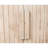59'' Farmhouse Curved Vintage Storage Sideboard With Large Wooden Handles, Vertical Wood Grain Carving And Adjustable Shelves For Kitchen,Dining Room (Natural Wood Washed)-276033958