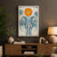 Elephant Under Golden Sun Tropical - Print-136756527-136756529