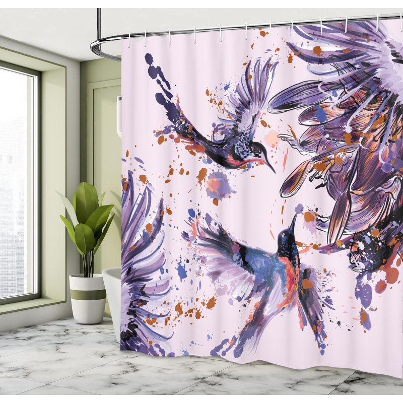 70"H x 69"W, Pale Lilac
