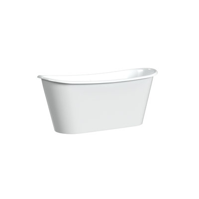 Bjorkland 68'' x 28'' Soaking Cast Iron Bathtub