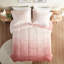 Couette en fausse fourrure Blush Twin/Twin XL - Ombré, chaude, confortable, douce, lavable à la machine, très chaude, confortable