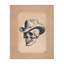 Toile de crâne de cowboy rétro, design par Arlington Prints-1987035782
