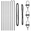 Fence Posts Manual 7 Pcs Galvanised Steel-2133237139-2133237149