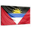 Drapeau soyeux d'Antigua-et-Barbuda-1108789135