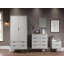 Rollo 2 Drawers Bedside Table, end table, side table