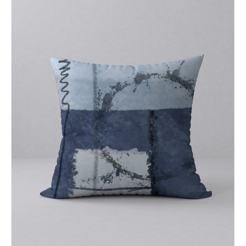 Housse de coussin décorative carrée Giggle Essential, H 24 po x l 24 po