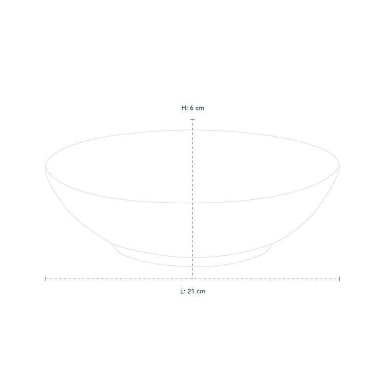 Royal Copenhagen Princess Serving Bowl