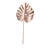 41in. Artificial Rose Gold Monstera Stems, Set of 3