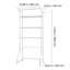 Steel Freestanding Bathroom Shelves-1828741313