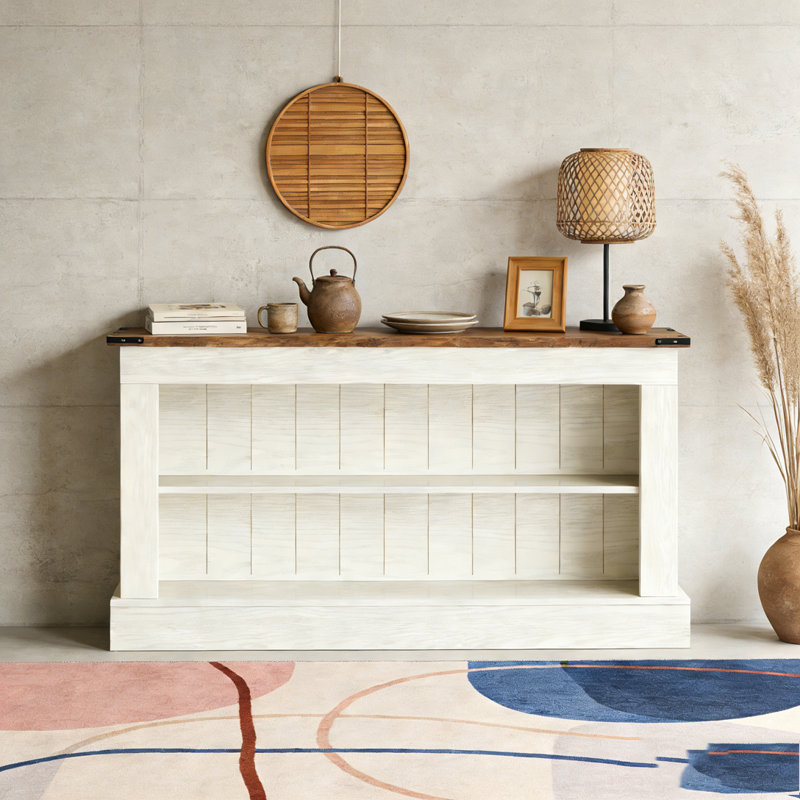 Long Entryway Sofa Table With Storage