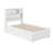 Bouldin Solid Wood Platform Bed with Bookcase, Storage Drawers & USB Charger-226570212-157041072