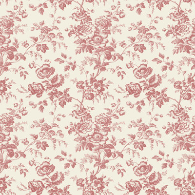 Anemone Toile Wallpaper Roll