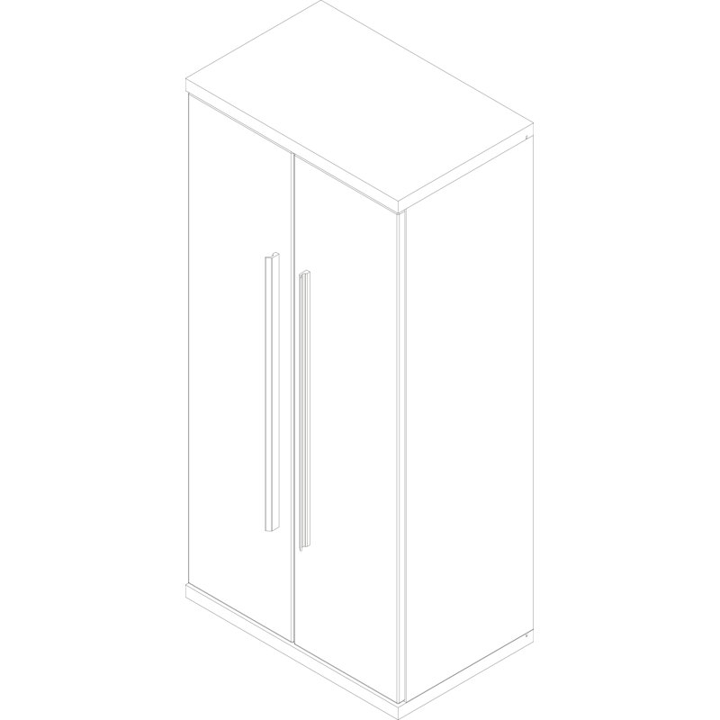 Stanf Bathroom Cabinet, Brown