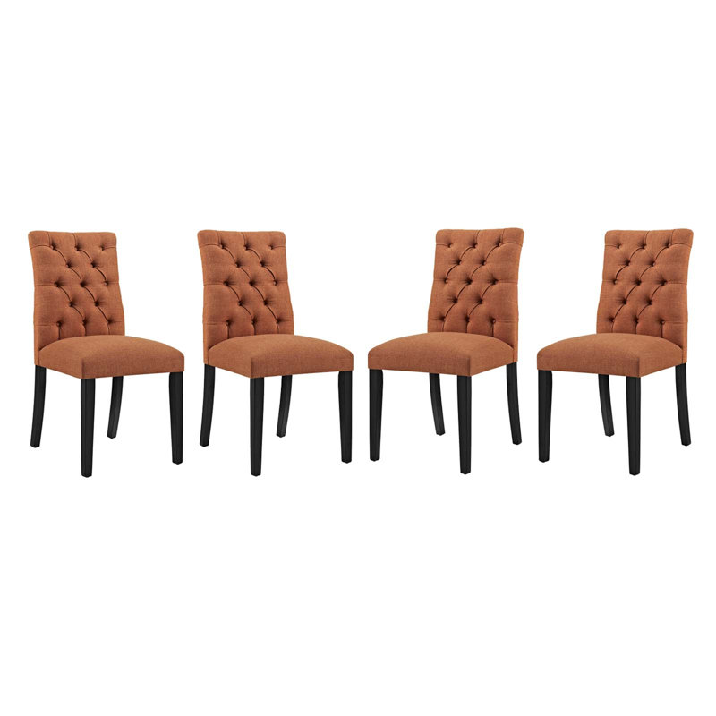 Copper Grove Trilj Dining Chair, Orange