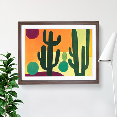 Abstract Cactus Vol.1 - Framed Print
