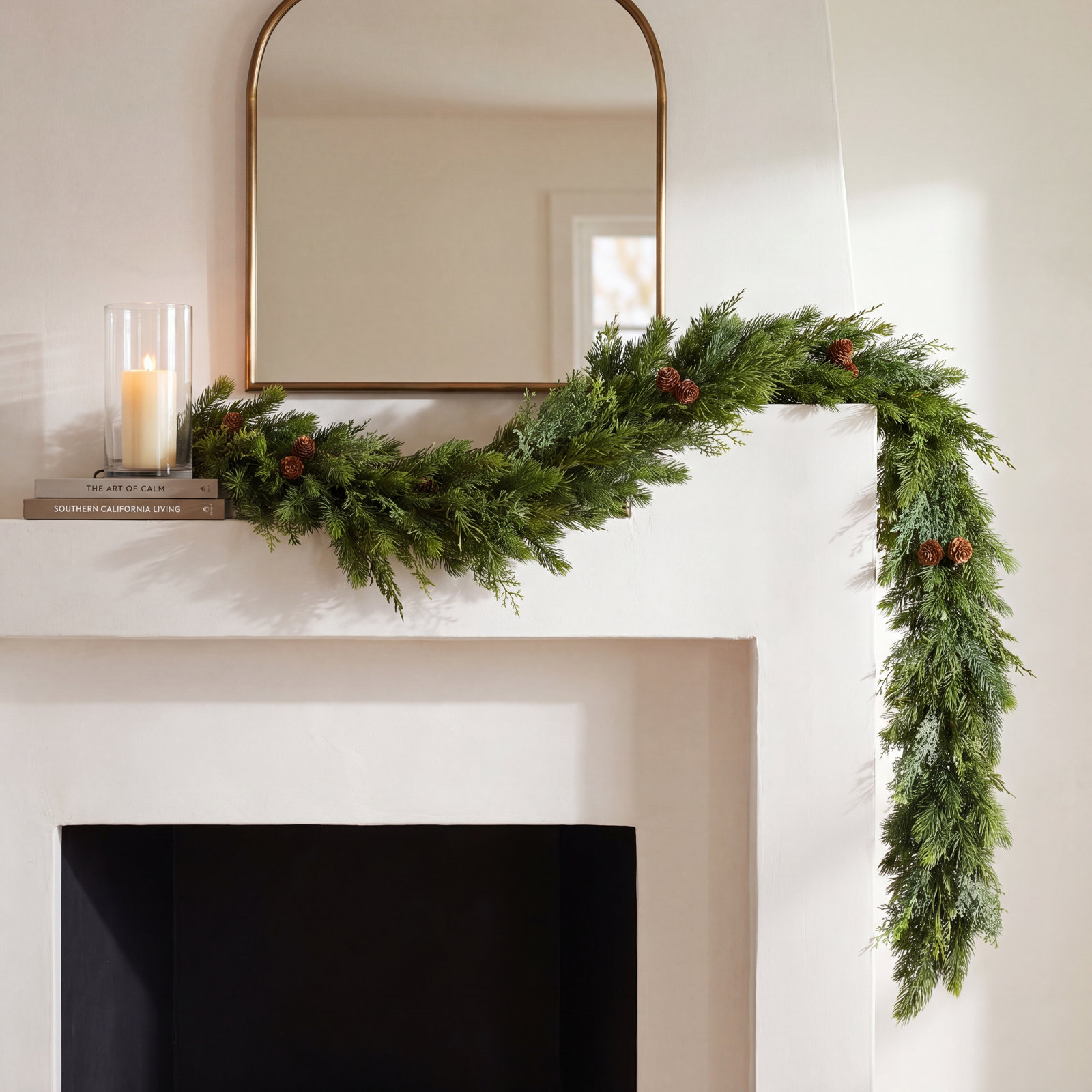 108" PE Christmas Garland