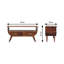 Meuble audio-vidéo en bois massif Artisan Furniture