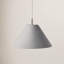 Luminaire suspendu simple en mélange de polyester à 1 lumière Finley-67067738
