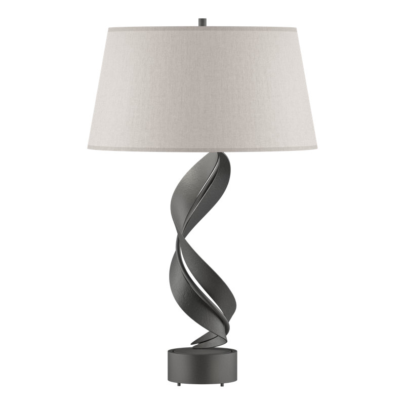 Folio 25.1" Table Lamp, Flax, Bronze