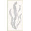 Silver Leaf Sea Grass 2' Framed Graphic Art Print on Glass
