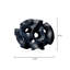 Ribbon Sphere Resin Sculpture-80754970