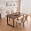 Lelani Vintage Suede Upholstered Dining Chair-518163284-484920327