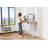 HON Coze Worksurface with Coordinate Height Adjustable Base-89710484-113402083
