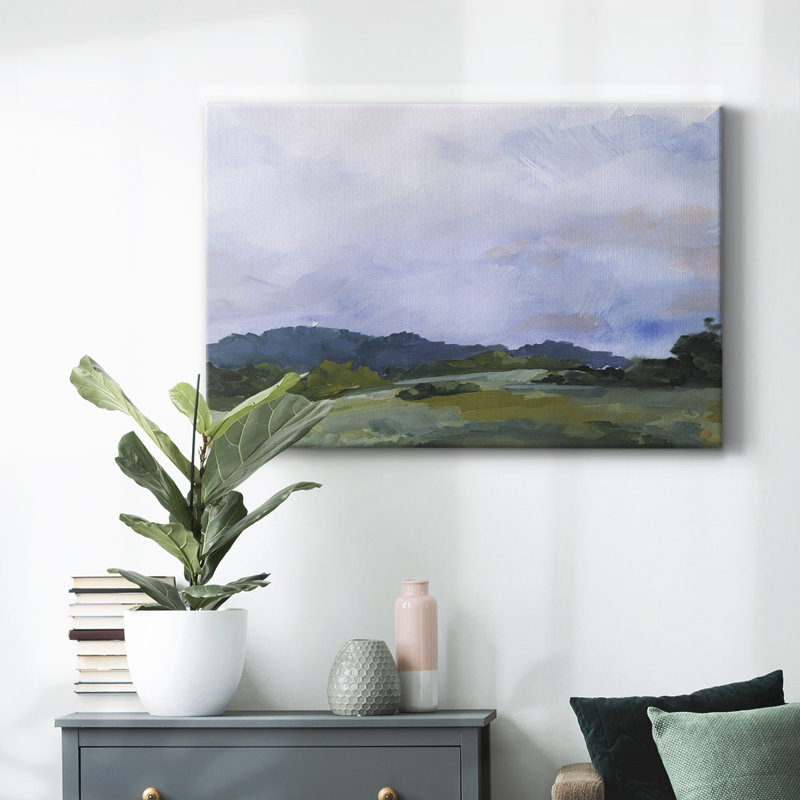 «Pastoral Horizons II», toile tendue avec châssis, H 32 po x l 48 po