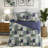 Comfortable Microfiber Bedding Sets, Rustic Reversible Design For Home