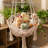 Emellie Bohemian Style Cat Hammock & Bed, Cat Swing with Hanging for Sleeping, Indoor/Outdoor Home Décor-119299542