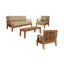 Sofa d'extérieur en teck Hildana Grande-206215924