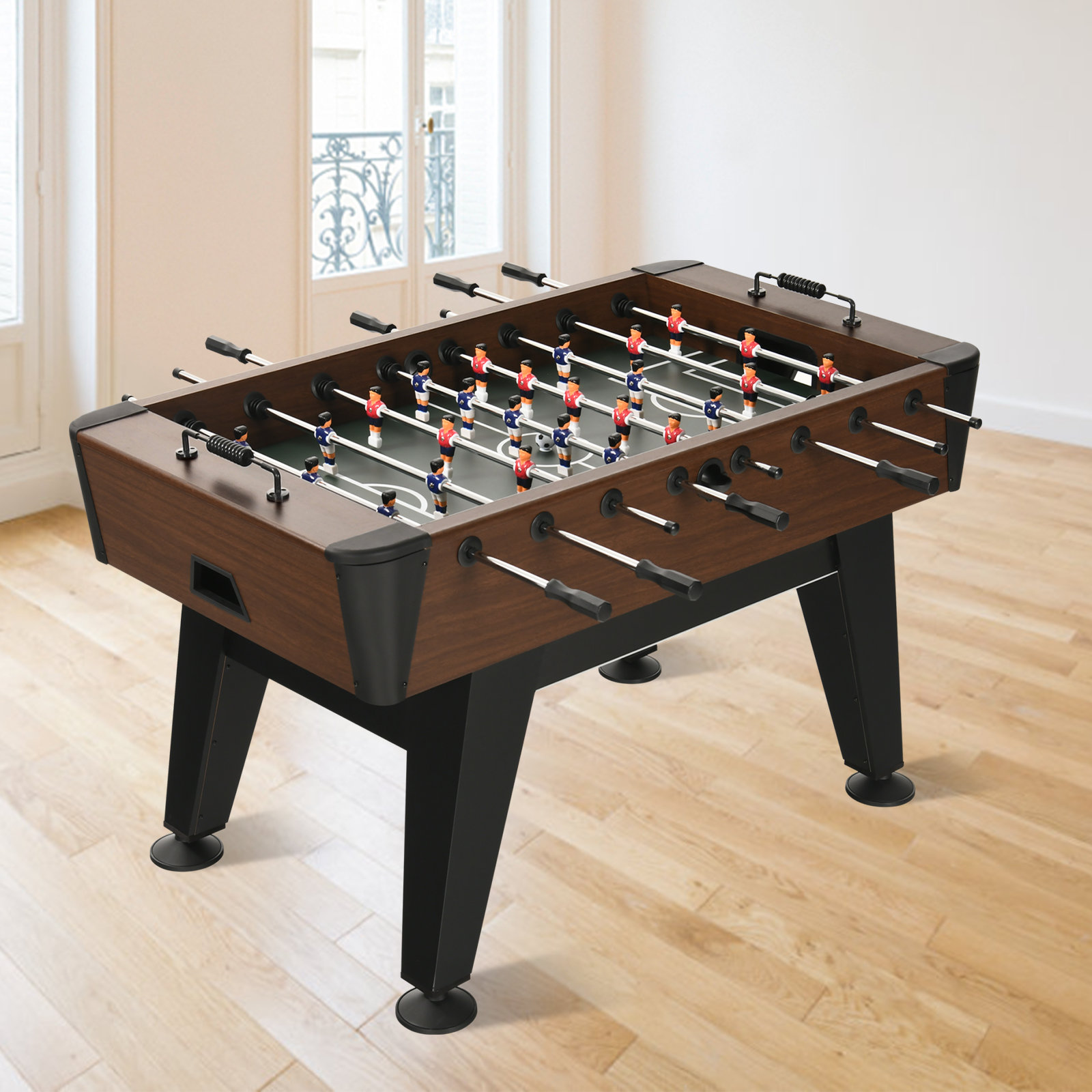 RayChee 58'' L Foosball Table with Telescopic Rods Wayfair