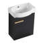 Meuble-lavabo à fermeture en douceur avec lavabo-2039385774