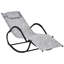 Corrinne Rocking Sun Lounger Zero Gravity Lounge Chair Padded Pillow-1365981922