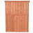 4 ft. W x 2 ft. D Solid Wood Lean-To Storage Shed