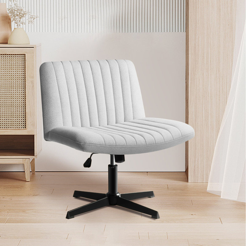 Fauteuil de bureau 25 po, Gris clair