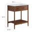 Meuble-lavabo simple 30 po avec plateau en céramique Modway Zaire-94387479-94387480