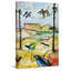 « dog on wire » par tori campisi, reproduction d’art sur toile tendue-14950028