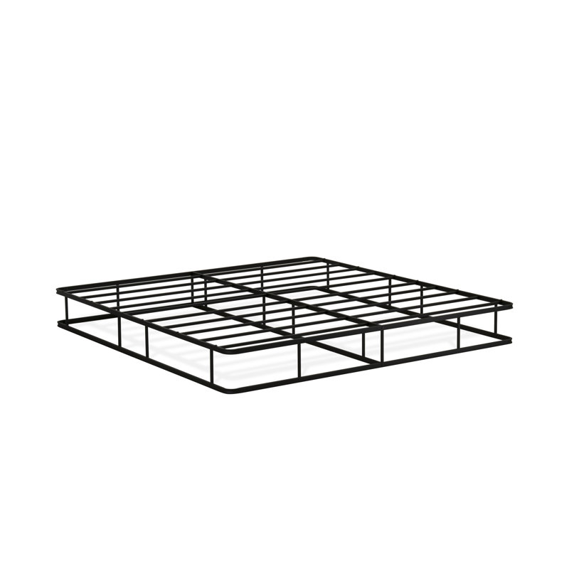Cadre de lit très grand Dothan avec tête et pied de lit au design magnifique, Très grand