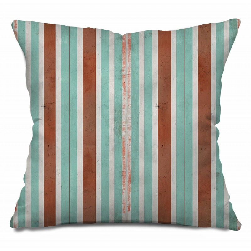  Coussin en coton réversible, H 20 po x l 20 po