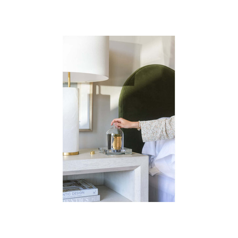 Glass Cloche Spice, Salt