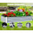 6X3x1ft Galvanized Raised Garden Bed-1826140980