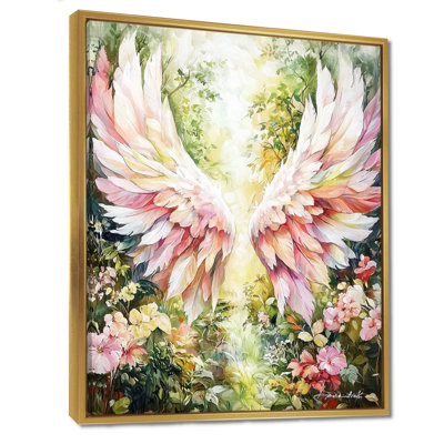 Majestic Wings Of Garden - Wings Angel Wall Décor