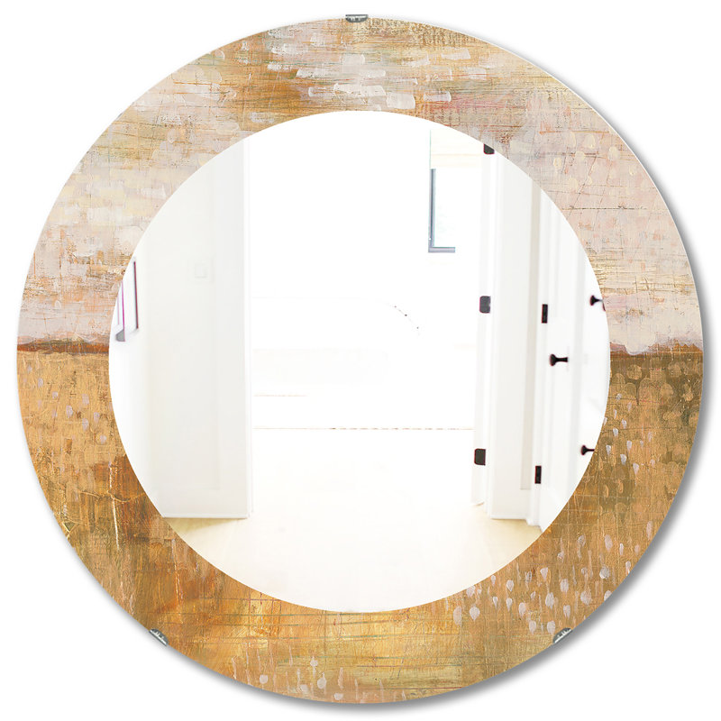 Miroir mural Amber, H 23,6 po x l 23,6 po