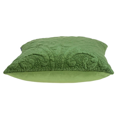 20" Seafoam Cotton Blend Throw Pillow