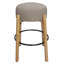 Tabouret Natalia en tissu bouclé-30128897-1156072